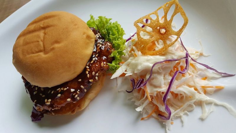 Coffee Pork Rib Burger by Keng Eng Kee Seafood. u00e2u20acu201d Handout via TODAY