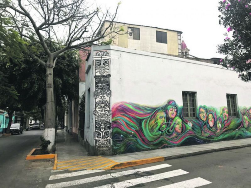 Barranco is full of beautiful mansions — some crumbling, but in a picturesque way — that were once the holiday homes of Lima’s wealthy. — TODAY pic