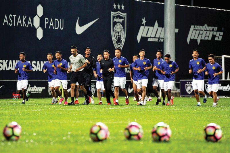 The national team will play Hong Kong in the Asian Cup qualifiers. u00e2u20acu2022 Bernama pic
