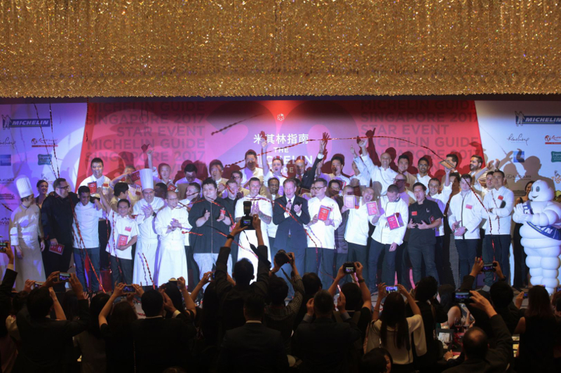 Michelin Guide Singapore 2017 Star Event. u00e2u20acu201d Picture by Jason Quah/TODAY