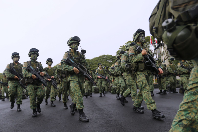 The Singapore Armed Forces is beefing up its capabilities to deal with the terror threat. u00e2u20acu201d Picture by Wee Teck Hian/TODAY
