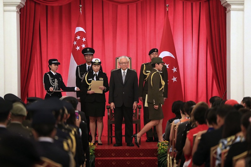 President Tony Tan's term will expire on Aug 31, 2017. u00e2u20acu201d Picture by Wee Teck Hian/TODAY 