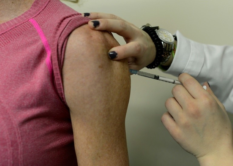 Despite recommendations for universal vaccination, less than half the population in the United States currently gets a flu jab, and influenza kills some 48,000 people in the US every year. u00e2u20acu201d AFP pic