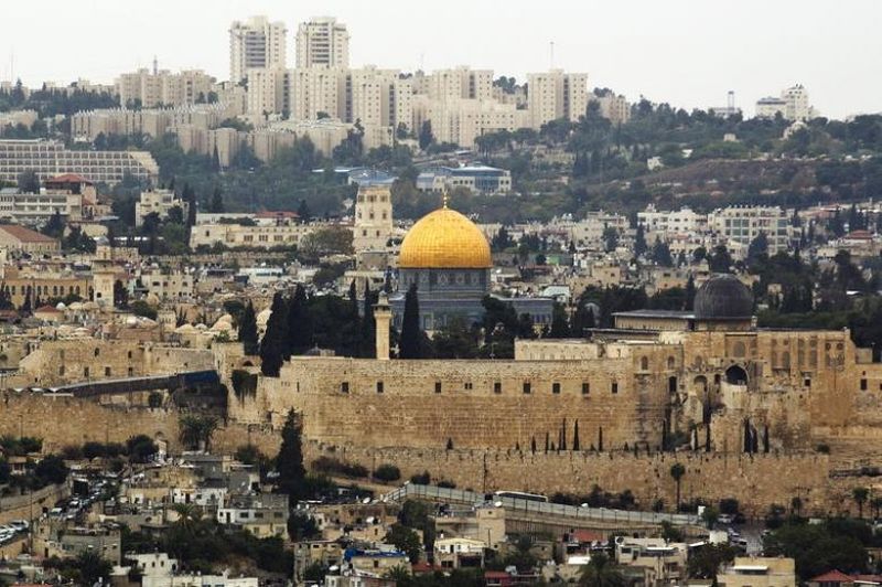 A general view of Jerusalemu00e2u20acu2122s old city shows the Dome of the Rock in the compound known to Muslims as Noble Sanctuary and to Jews as Temple Mount, October 25, 2015. u00e2u20acu201d Reuters pic