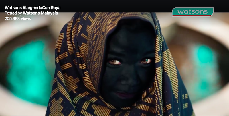 A screengrab from YouTube of the pulled Watsonu00e2u20acu2122s u00e2u20acu02dcLagendaCun Rayau00e2u20acu2122 ad.