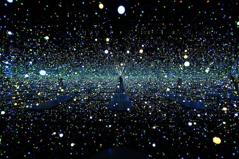 Japanese artist Yayoi Kusama’s signature pieces, such as her infinity net paintings and infinity mirror rooms, will be part of her exhibition ‘Yayoi Kusama: Life Is the Heart of a Rainbow’. — TODAY pic