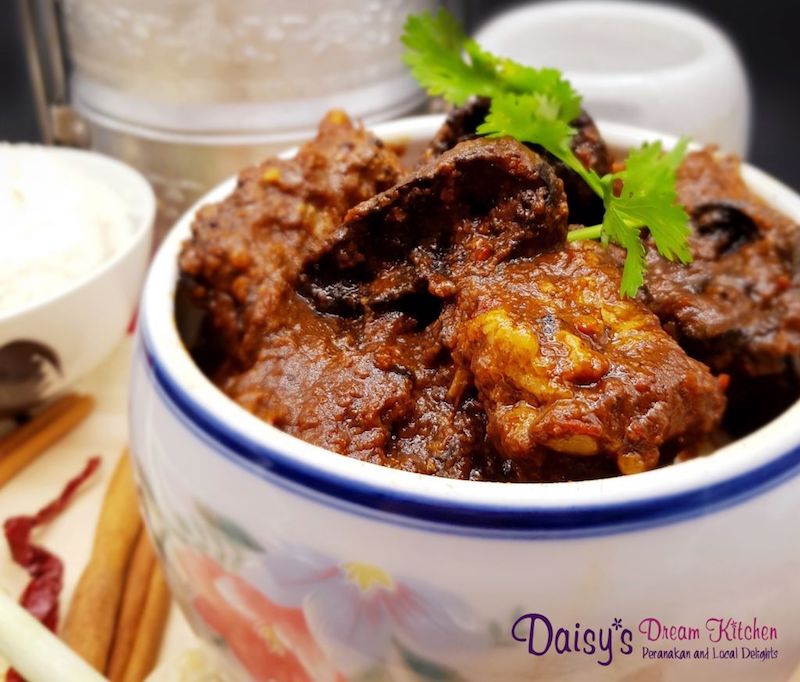 Daisy’s Kitchen’s Ayam Buah Keluak. — Picture courtesy of Daisy’s Dream Kitchen via TODAY