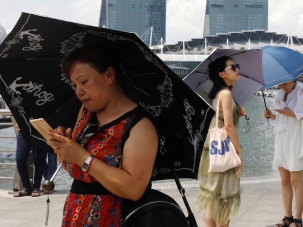 Visitors from China increased by 13.7 per cent in the first quarter of this year, overtaking Indonesia as the fastest growing market for tourist arrivals in Singapore. u00e2u20acu201d Reuters pic