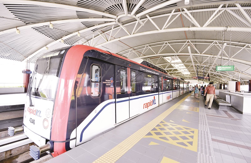 The PWTC LRT station. u00e2u20acu201d Picture by Malay Mail 