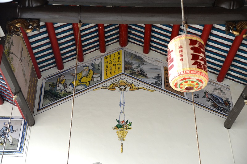 These colourful murals were painted on the walls in 1978 but the association wants to preserve it too. 