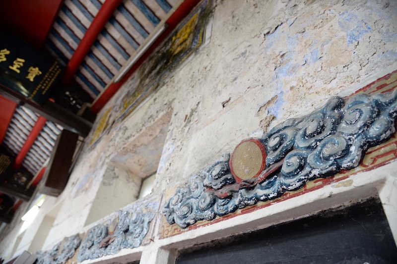 The building is falling into disrepair over the years. 