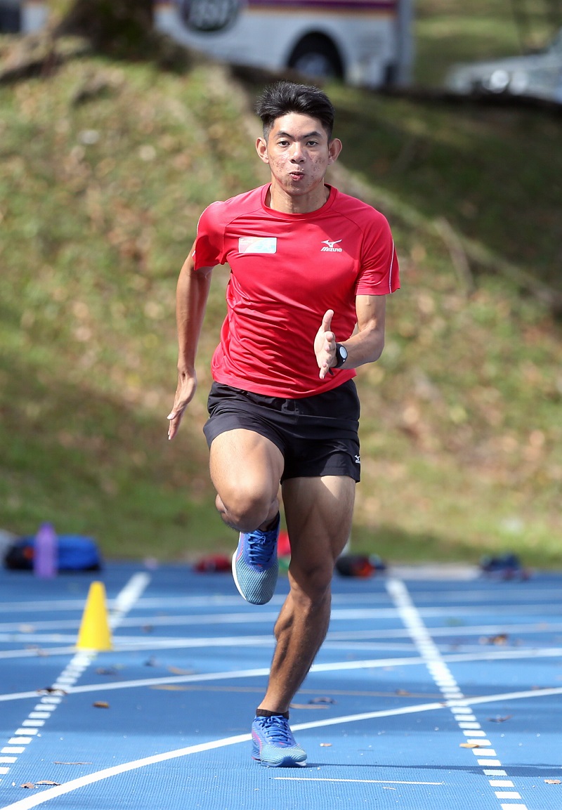 Michael will not run in the individual 400m race. u00e2u20acu201d Malay Mail pic