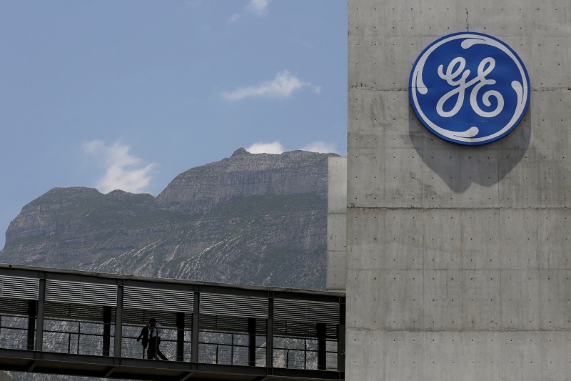 The logo of General Electric Co is pictured at the Global Operations Centre in San Pedro Garza Garcia, neighbouring Monterrey, Mexico May 12, 2017. u00e2u20acu201d Reuters pic