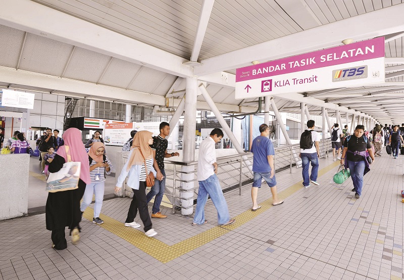 The station serves as an interchange for the KLIA transit train, among other services. 