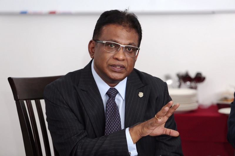 George Varughese said there should be no hostility arising as the Malaysian Bar would still have a professional relationship with the judiciary. — Picture by Choo Choy May