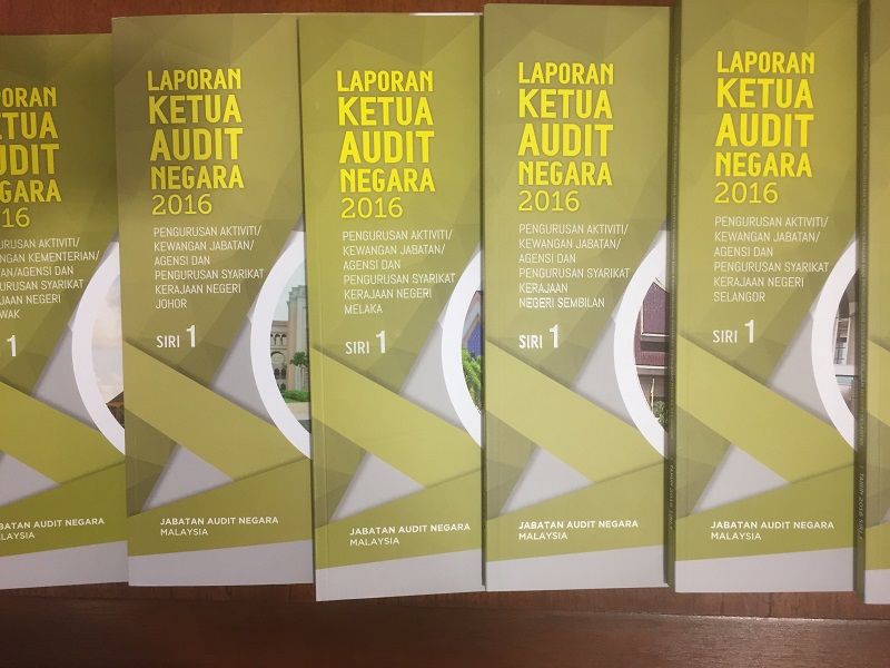 The first series of the Auditor-General's Report 2016 was tabled in Parliament today. u00e2u20acu201d Picture by Kamles Kumar
