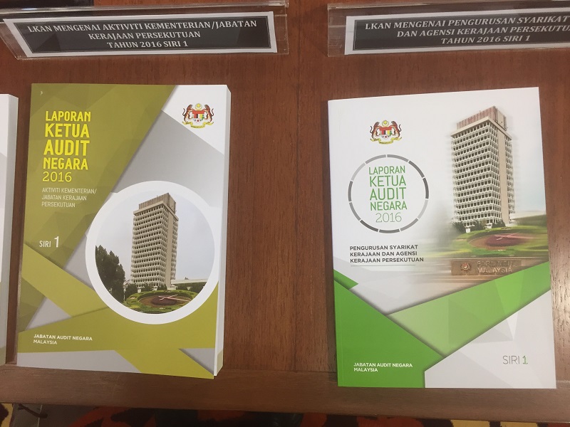 The first series of the Auditor-General's Report 2016 was tabled in Parliament today. u00e2u20acu201d Picture by Kamles Kumar