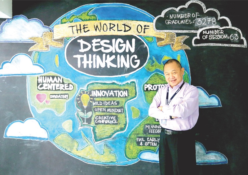 Lee says design thinking is not only useful in your professional life but social and personal as well. u00e2u20acu201d Picture by Ahmad Zamzahuri
