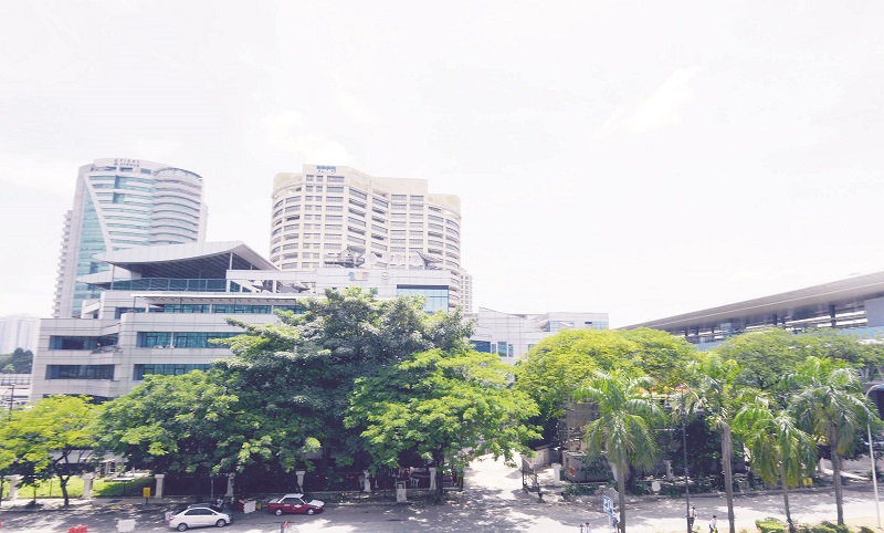 A facade of Sri Pentas. u00e2u20acu201d Picture by Malay Mail
