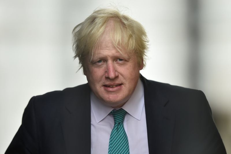 Britainu00e2u20acu2122s Foreign Secretary, Boris Johnson arrives in Downing Street for a cabinet meeting, London, Britain July 4, 2017. u00e2u20acu201d Reuters pic