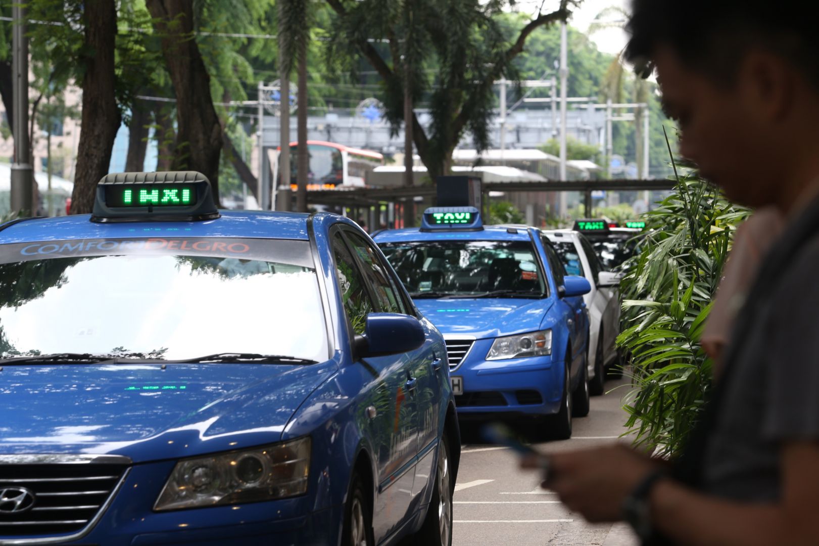 ComfortDelGro is the first taxi company globally to offer this service for flag-down trips, the company announced on Sunday. u00e2u20acu201du00c2u00a0TODAY file pic 
