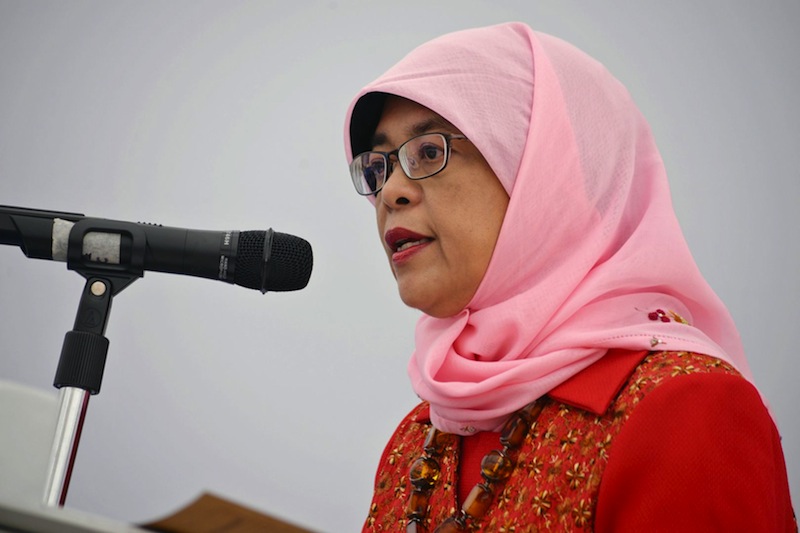 Mdm Halimah Yacob says she will have to consult her family and colleagues before joining in the presidential race. u00e2u20acu201du00c2u00a0TODAY file picture