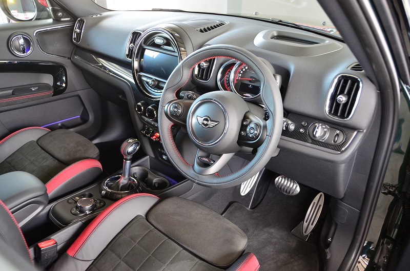 The interior of the Mini John Cooper Works Countryman. — Picture by YS Khong