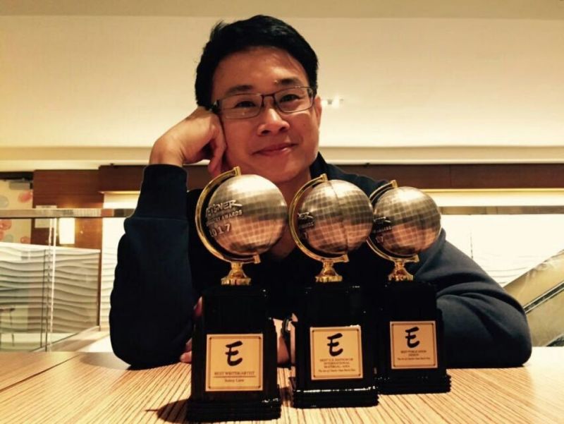 Sonny Liew bags three Eisner Awards at the annual Comic-Con event in San Diego. u00e2u20acu2022 Photo by Chan Shiuan for TODAY