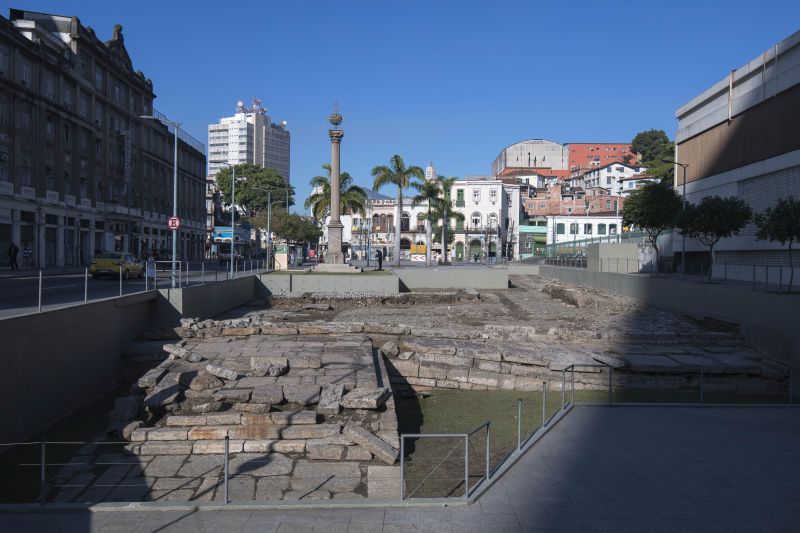 A view of the Valongo Wharf, in Rio de Janeiro on June 28, 2017. u00e2u20acu201d AFP pic