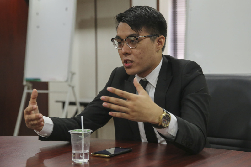 UM Law Review founding editor-in-chief Leeroy Ting speaks to Malay Mail Online in an interview at University Malaya on July 19, 2017. u00e2u20acu201d Picture by Yusof Mat Isa