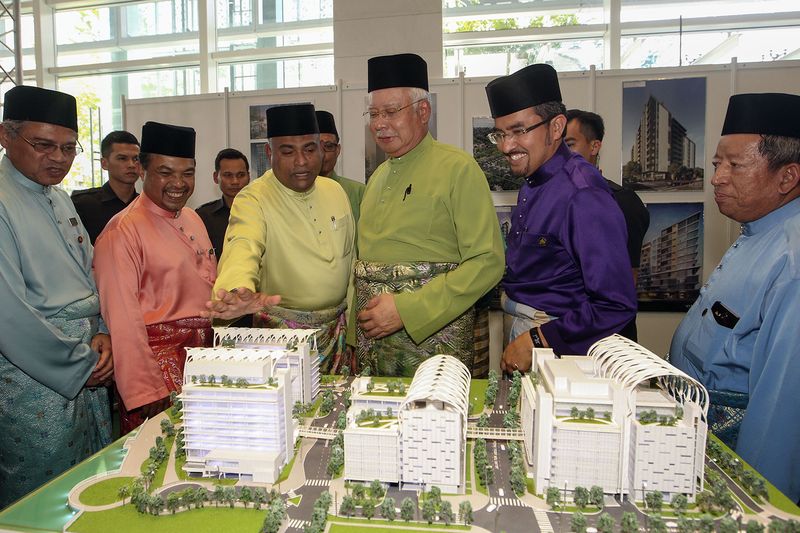 Prime Minister, Datuk Seri Najib Tun Razak during the opening ceremony of the Putrajaya Islamic Complex in Putrajaya, July 18, 2017. u00e2u20acu201d Picture by Yusof Mat Isa