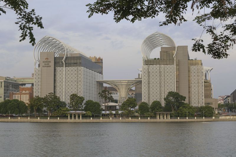 The Putrajaya Islamic Complex is pictured during its official opening day on July 18, 2017.