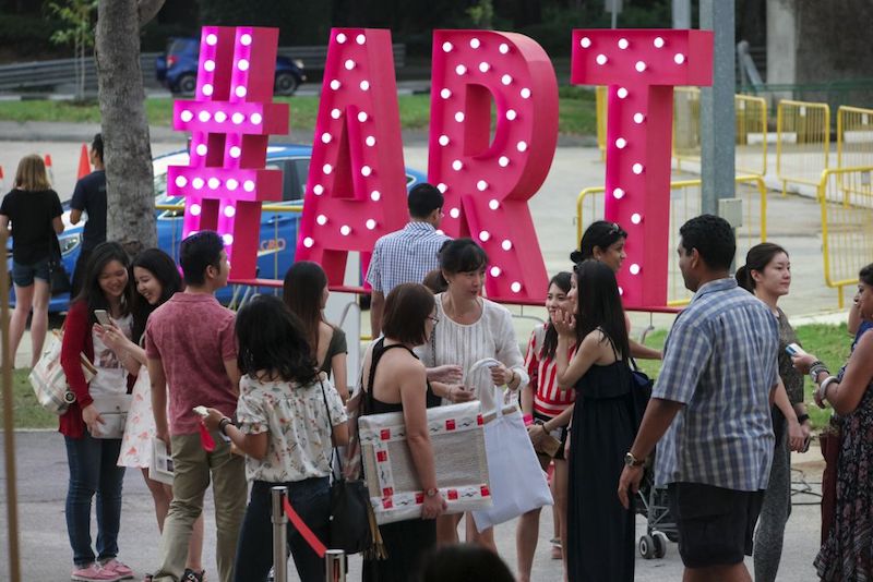The Affordable Art Fair, which launched in Singapore in 2010, is dropping its spring edition held annually in April and will only continue with the November autumn edition. u00e2u20acu201d TODAY pic