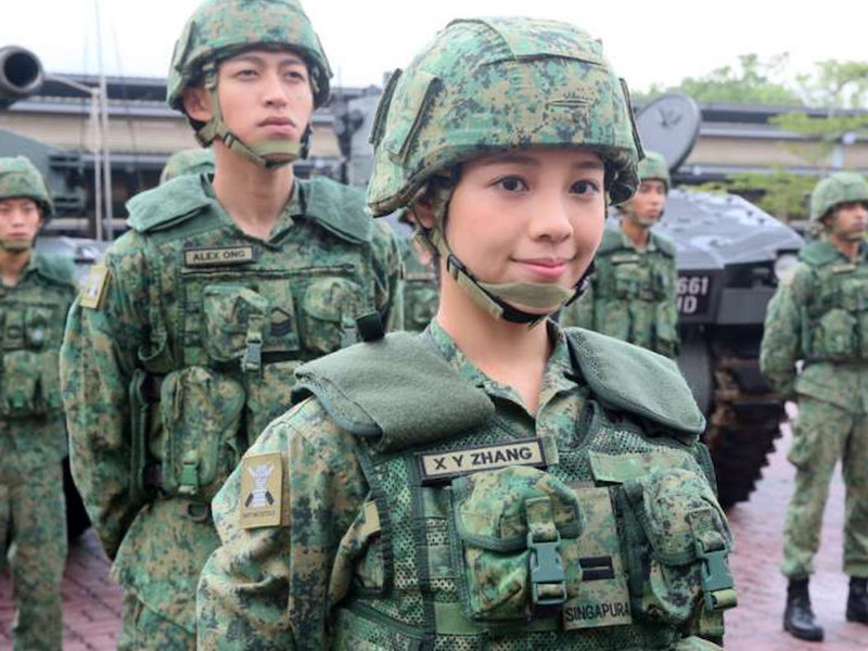 Apple Chan will play a female army officer in the upcoming u00e2u20acu02dcAh Boys to Men 4.u00e2u20acu2122 u00e2u20acu201d Handout via CinemaOnline