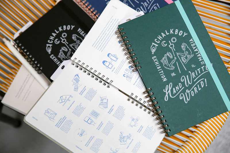 Malaysia-exclusive customisable Chalkboy x an natomy notebooks will be available at Free Art Space, Isetan The Japan Store.