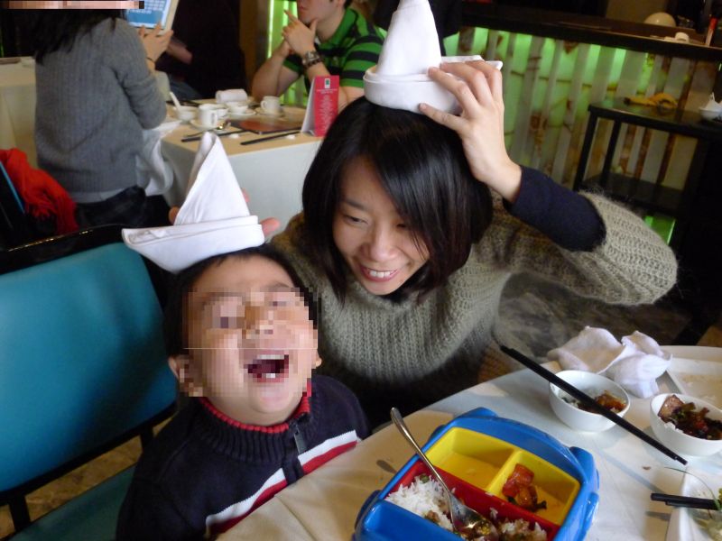 Cheng Chau Yang, 42, is shown with her son before the second abduction in China by her ex-husband for two years. u00e2u20acu2022 Picture courtesy of Myra Cheng