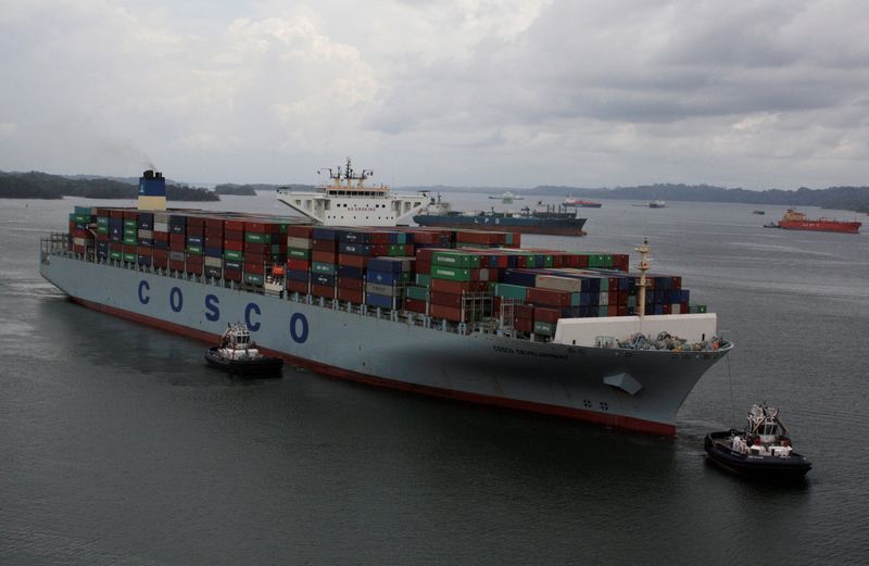 Cosco Shipping shares climb after bid to become third-biggest container ...