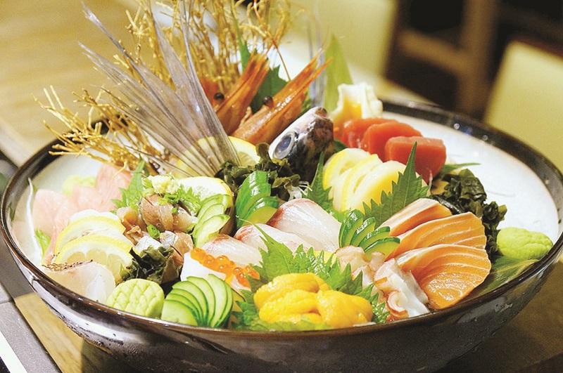 Fresh sushi at Ichiro sushi bar. u00e2u20acu201d Malay Mail pic