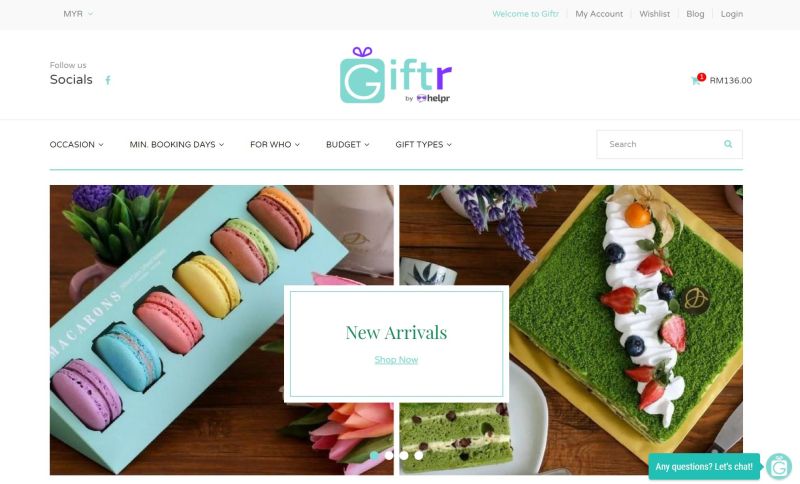 Giftr is presently only operating in Malaysia with plans to go regional by the end of the year.