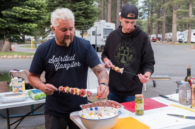 Guy Fieri and Hunter Fieri, 'Guy's Family Road Trip'. u00e2u20acu201d AFP pic 