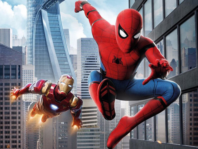 Spider-Man (with help from his Iron-clad mentor) is swinging all the way to the top spot. u00e2u20acu201d CinemaOnline pic