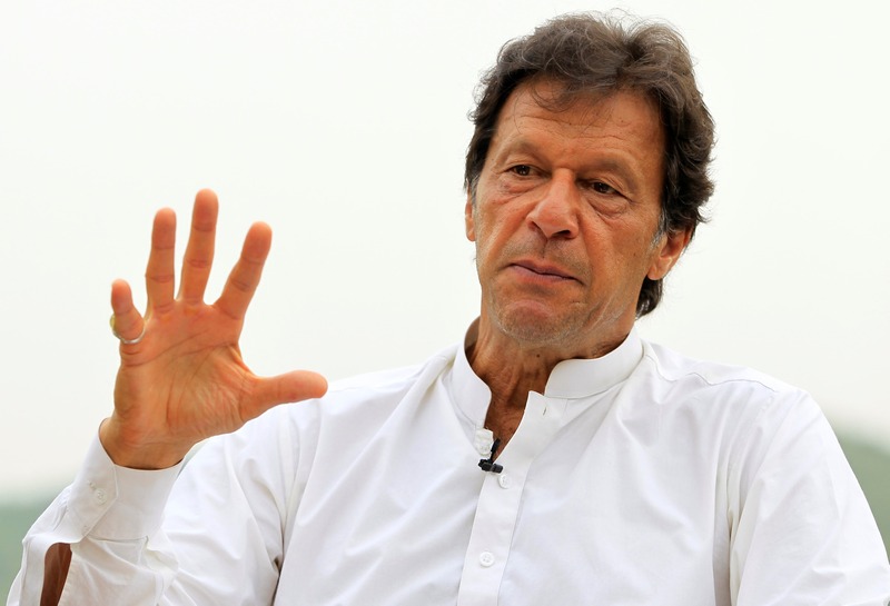 Imran Khan, chairman of the Pakistan Tehreek-e-Insaf (PTI) political party, during an interview at his home on the outskirts of Islamabad July 29, 2017. u00e2u20acu201d Reuters pic