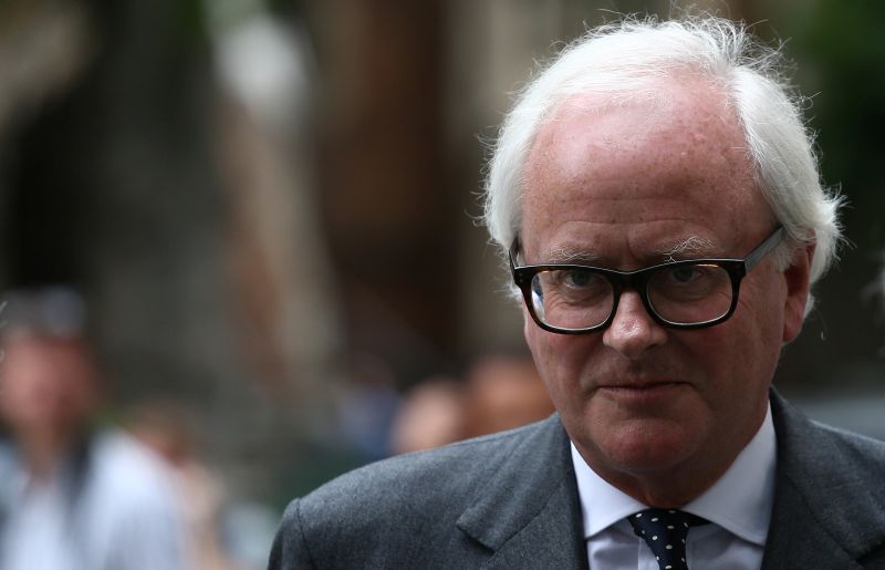Former Barclays CEO John Varley arrives at Westminster Magistrates' Court in London July 3, 2017. u00e2u20acu201d Reuters pic 