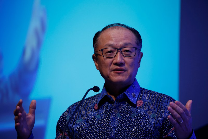 World Bank Group President Kim Jim-yong delivers a speech during the Indonesia Infrastructure Finance Forum in Jakarta July 25, 2017. u00e2u20acu201d Reuters pic 