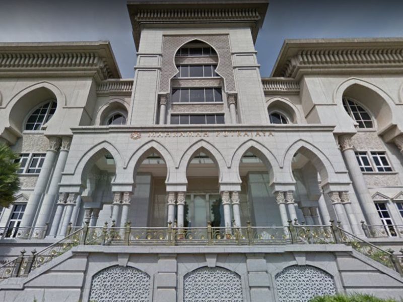 A Google screenshot of the Putrajaya Court. 