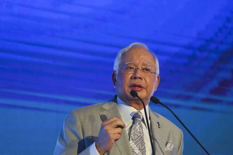 Datuk Seri Najib Razak delivers his speech during an Invest Malaysia 2017 event at Shangri-La Hotel in Kuala Lumpur, July 25, 2017. u00e2u20acu2022 Picture by Yusof Mat Isa