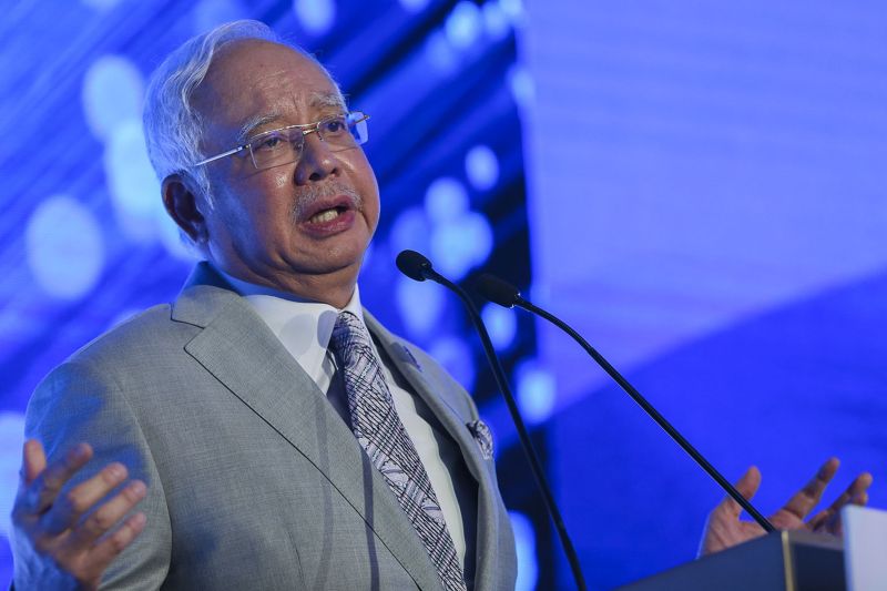 Datuk Seri Najib Razak delivers his speech during an Invest Malaysia 2017 event at Shangri-La Hotel in Kuala Lumpur, July 25, 2017. u00e2u20acu2022 Picture by Yusof Mat Isa