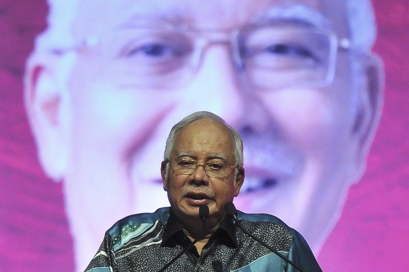 Perdana Menteri Datuk Seri Najib Razak berucap pada Majlis Makan Malam Solidariti NGO Pelbagai Bangsa di PWTC, 25 Julai 2017. u00e2u20acu2022 Foto Bernama