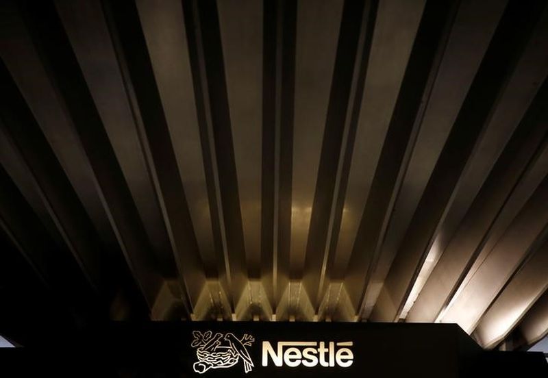 A Nestle logo is pictured on the company headquarters in Vevey, Switzerland, October 20, 2016. u00e2u20acu201d Reuters pic