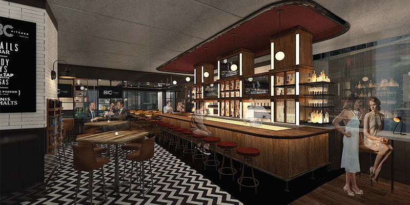 Parq Vancouver offers a wide range of amenities, including eight diverse restaurants and lounges inspired by two-time James Beard nominated restaurateurs Elizabeth Blau and Kim Canteenwalla. u00e2u20acu201d Picture via ParqVancouver.com